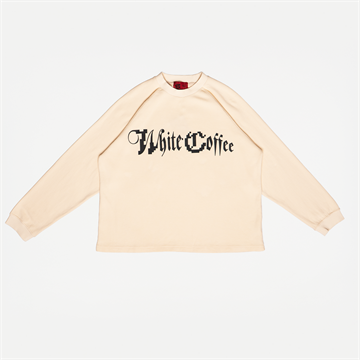 White Coffee Waffle LS Tee Washed Beige - Sælges kun i butikken i Holstebro